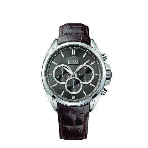 Image of Hugo Boss Driver Sølv Quartz herre ur, model 1513035